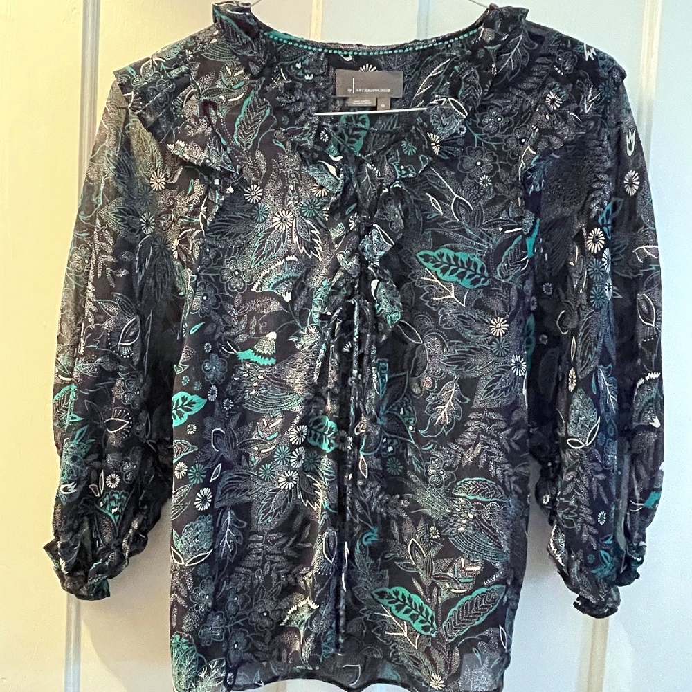 Anthropologie Boho Blouse